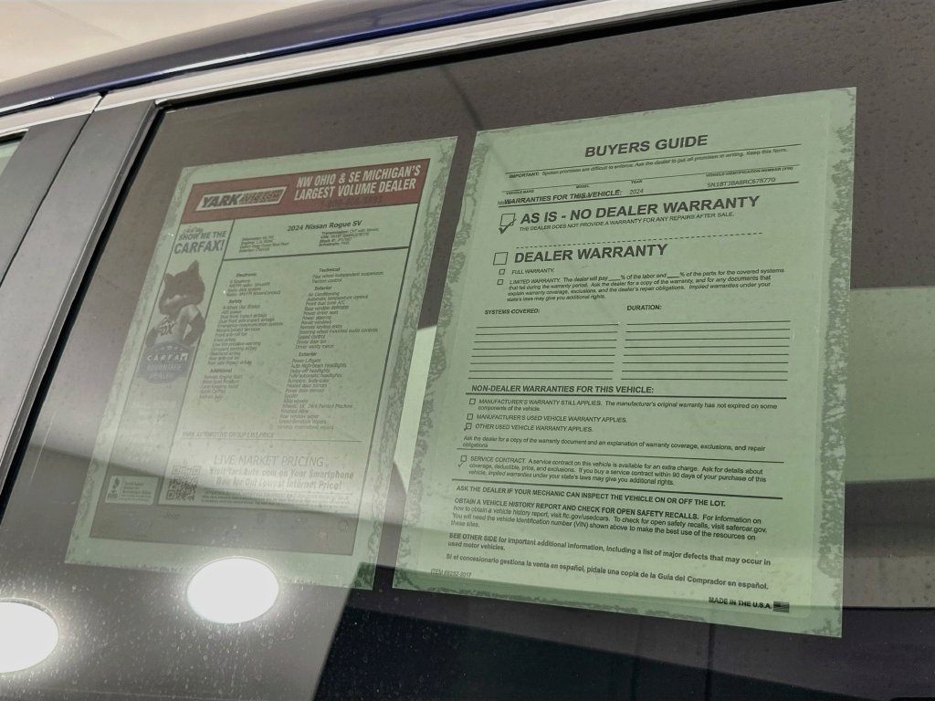 Used 2024 Nissan Rogue SV FWD image 14