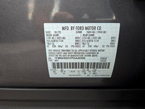 Certified 2023 Ford Explorer XLT w/ Equipment Group 202A AWD/4WD image 27