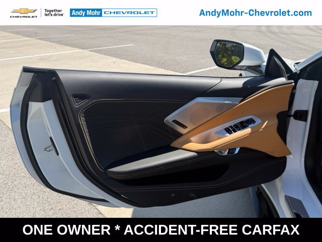 Used 2023 Chevrolet Corvette Z06 w/ Chrome Exterior Badge Package RWD image 21