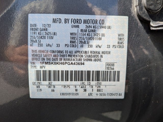 Used 2023 Ford Explorer ST-Line AWD/4WD image 26