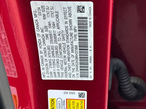 Used 2024 Honda CR-V LX image 21