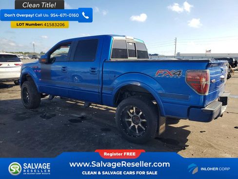 Used 2013 Ford F150 FX4 w/ FX Appearance Pkg AWD/4WD image 3