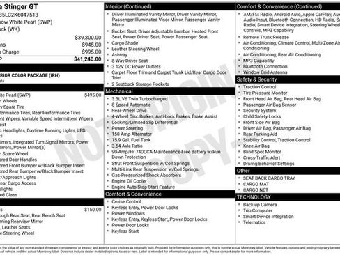 Used 2019 Kia Stinger GT image 4