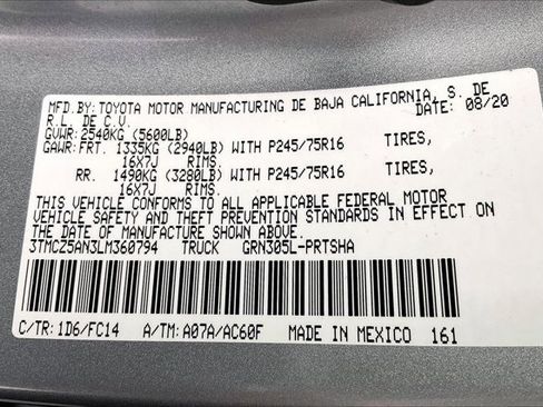 Used 2020 Toyota Tacoma SR5 image 35