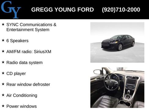 Used 2016 Ford Fusion SE w/ Equipment Group 202A image 19