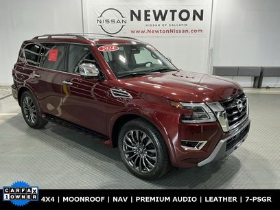 Used 2024 Nissan Armada Platinum w/ Captain's Chairs Package