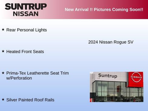 Used 2024 Nissan Rogue SV w/ SV Premium Package AWD/4WD image 4