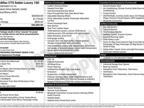 Used 2013 Cadillac CTS Luxury image 5