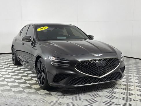 Used 2023 Genesis G70 2.0T w/ Sport Prestige Package RWD image 3