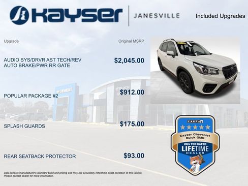 Used 2020 Subaru Forester Sport w/ Popular Package #2 image 2