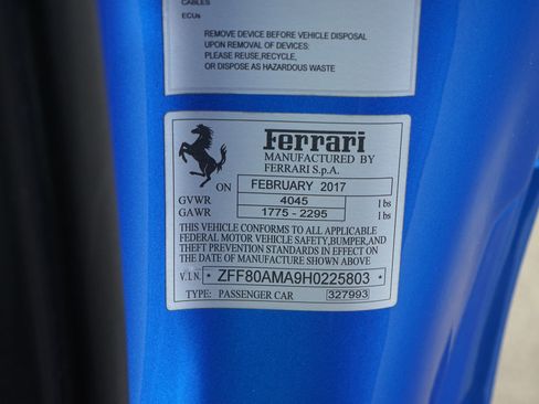 Used 2017 Ferrari 488 Spider image 36