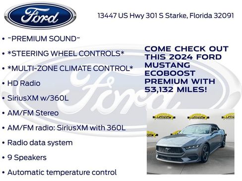 Certified 2024 Ford Mustang Premium RWD image 17