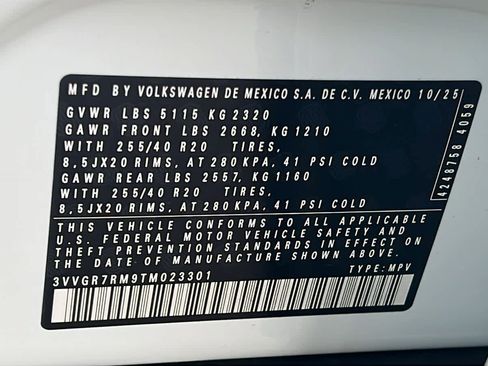 New 2026 Volkswagen Tiguan SE R-Line image 30