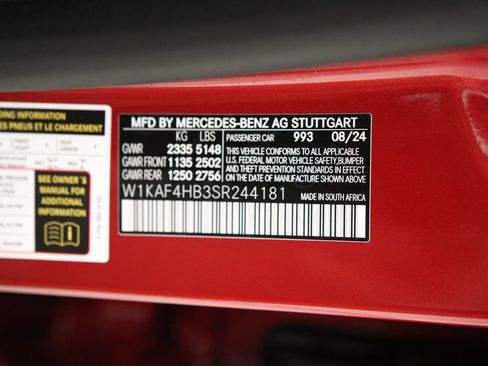 Certified 2025 Mercedes-Benz C 300 4MATIC Sedan image 24