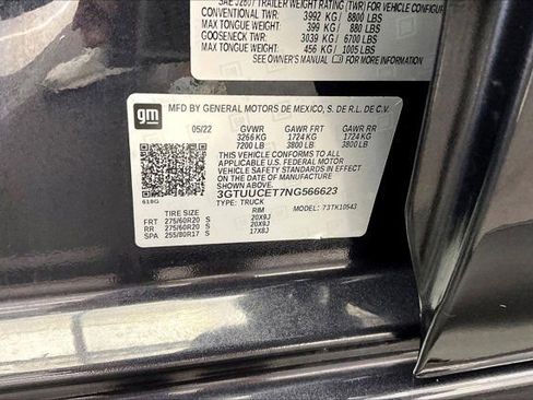 Used 2022 GMC Sierra 1500 Elevation w/ X31 Off-Road Package AWD/4WD image 34