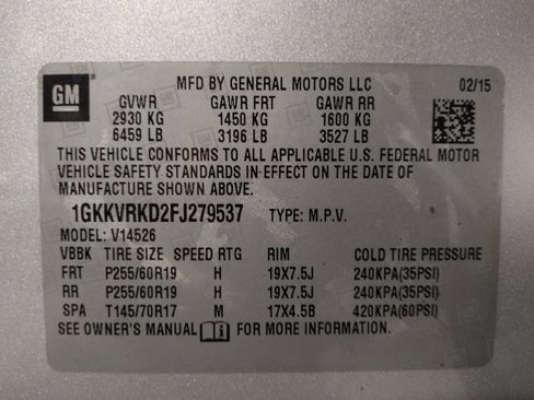 Used 2015 GMC Acadia SLT w/ Open Road Package image 33