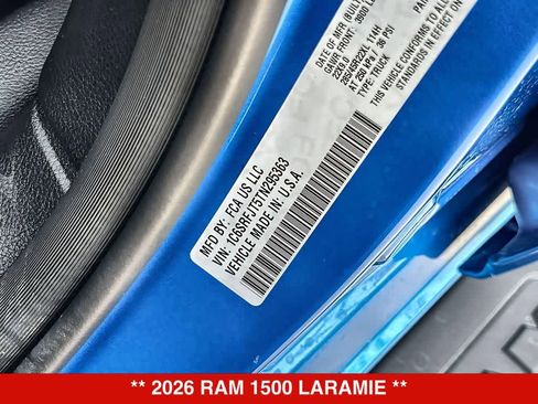 New 2026 RAM 1500 Laramie w/ Night Edition AWD/4WD image 25