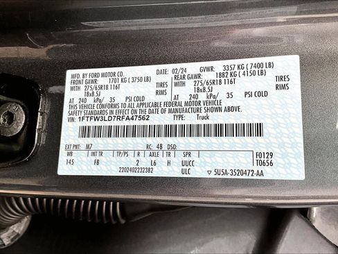 Used 2024 Ford F150 XLT w/ Equipment Group 302A MID image 38