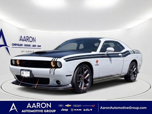 Used 2021 Dodge Challenger R/T w/ Blacktop Package RWD image 1