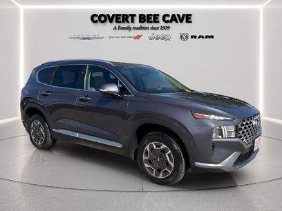 Used 2021 Hyundai Santa Fe Blue