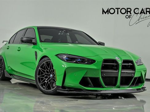 Used 2023 BMW M3 Competition w/ M Carbon Exterior Package AWD/4WD image 1