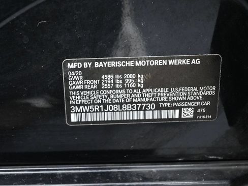Used 2020 BMW 330i Sedan RWD image 16
