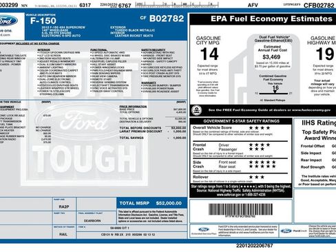 Used 2012 Ford F150 Platinum AWD/4WD image 7