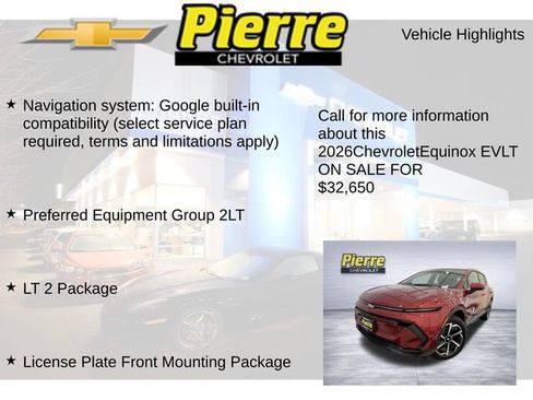 New 2026 Chevrolet Equinox EV LT image 7