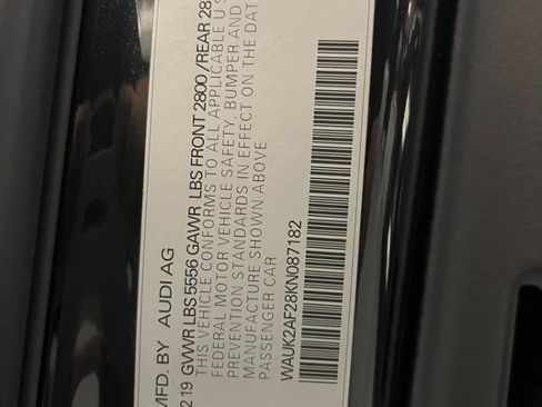 Used 2019 Audi A6 3.0T Premium w/ Convenience Package AWD/4WD image 15