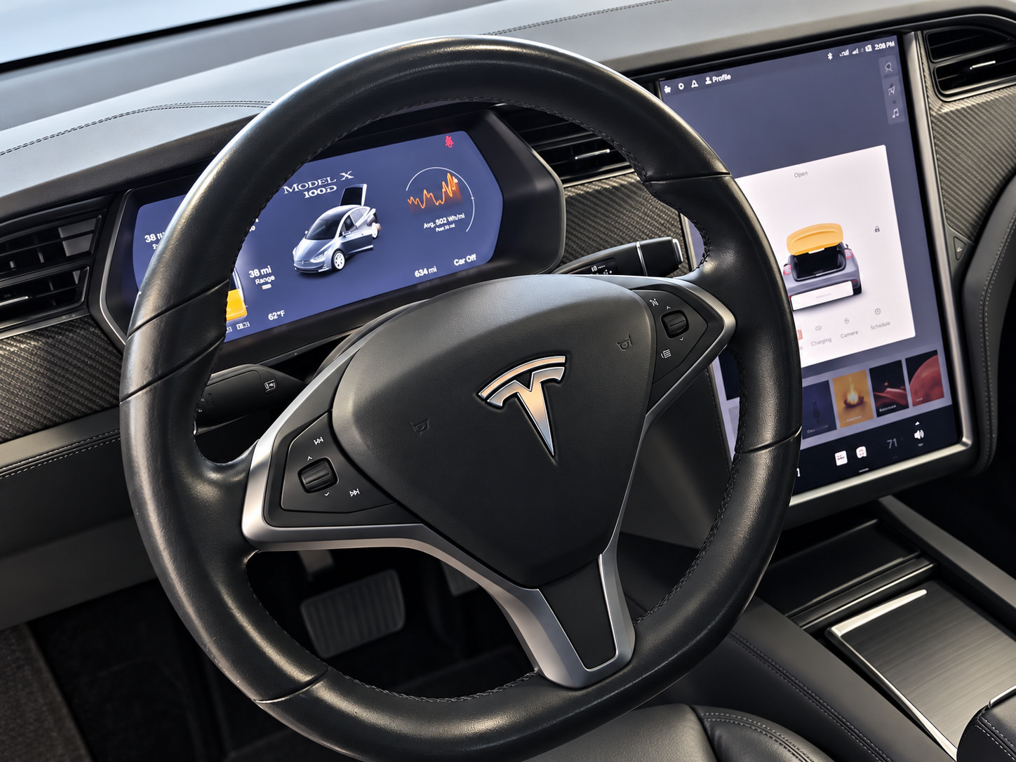 Used 2018 Tesla Model X 100D AWD/4WD image 5