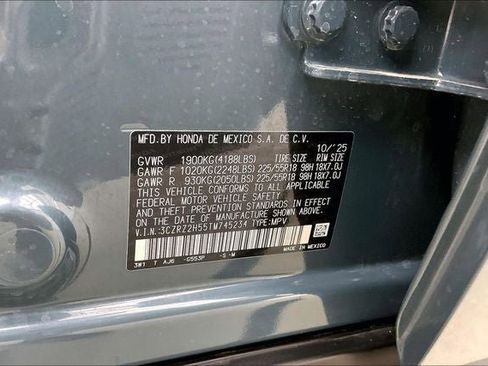 Certified 2026 Honda HR-V Sport image 32