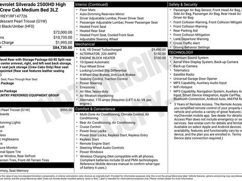 Used 2024 Chevrolet Silverado 2500 High Country AWD/4WD image 6