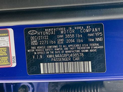 Certified 2023 Hyundai Elantra SEL w/ Preferred Accessory Package image 30