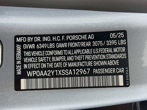 New 2025 Porsche Taycan 4 image 34
