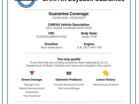 Used 2021 Dodge Charger Scat Pack w/ Dynamics Package image 43