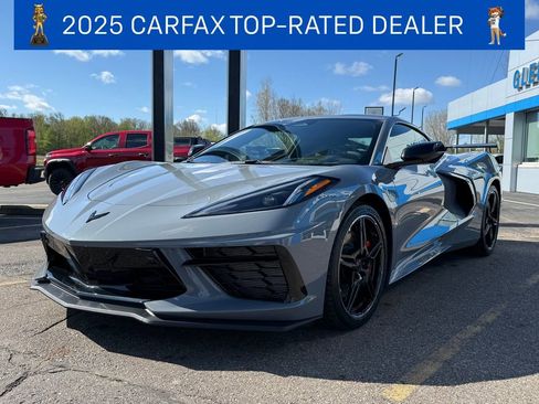 Certified 2025 Chevrolet Corvette Stingray Preferred Cpe w/ Z51 Performance Package RWD image 2