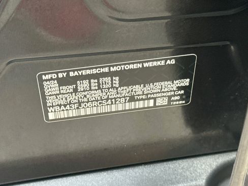 Used 2024 BMW 530i w/ M Sport Package RWD image 36
