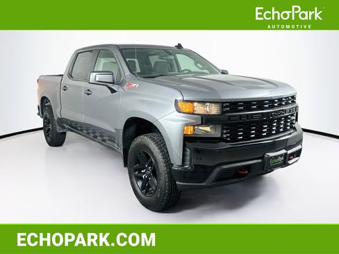 Used 2021 Chevrolet Silverado 1500 Custom Trail Boss AWD/4WD image 1