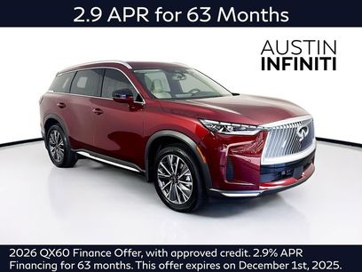 New 2026 INFINITI QX60 Luxe w/ Cargo Package