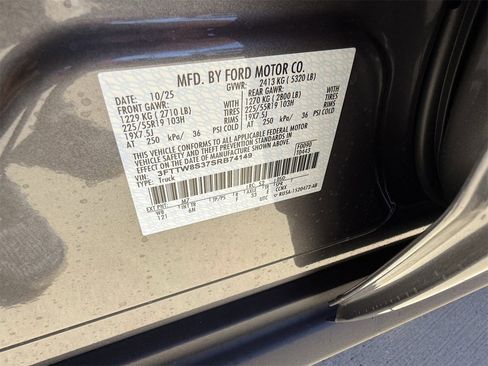 New 2025 Ford Maverick Lariat image 46