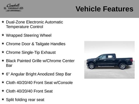 Used 2025 Ford F150 XLT w/ Equipment Group 301A Standard AWD/4WD image 10