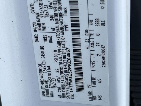 Used 2023 Ford F150 XLT w/ Equipment Group 301A Mid image 12