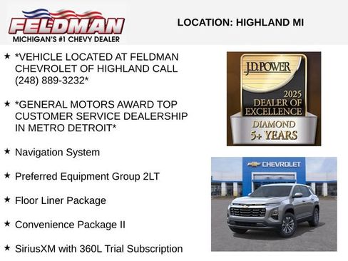 New 2026 Chevrolet Equinox LT w/ Convenience Package II AWD/4WD image 3