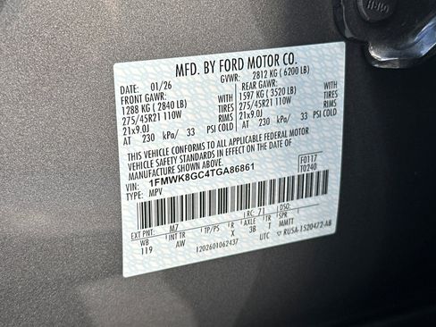 New 2026 Ford Explorer ST w/ Sun And Sound Package image 29