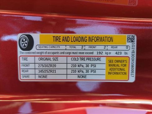 Used 2025 Chevrolet Corvette Z06 RWD image 22