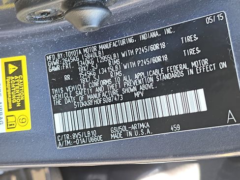 Used 2015 Toyota Highlander XLE image 33