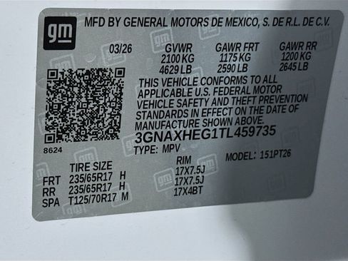 New 2026 Chevrolet Equinox LT w/ Convenience Package II FWD image 30