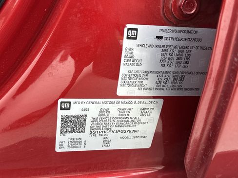 Used 2023 GMC Sierra 1500 Elevation w/ LPO, Elevation Black Package RWD image 35