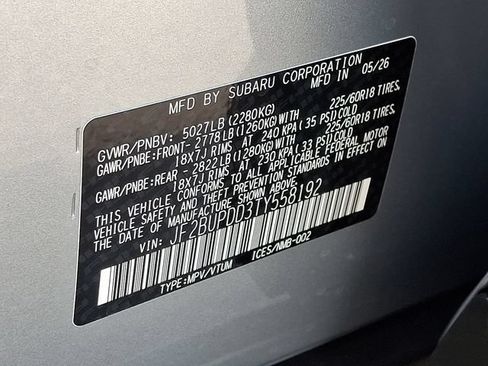 New 2026 Subaru Outback Limited AWD/4WD image 17