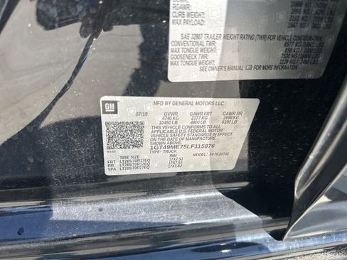 Used 2020 GMC Sierra 2500 SLE w/ SLE Value Package; image 9